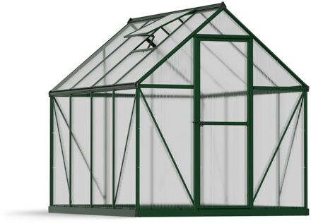 Tuinkas Mythos 6x8 - Polycarbonaat - Groen - 185x247x208cm