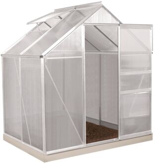 Tuinkas Planet 2500 - Polycarbonaat 6mm - Aluminium - 195x131x207cm