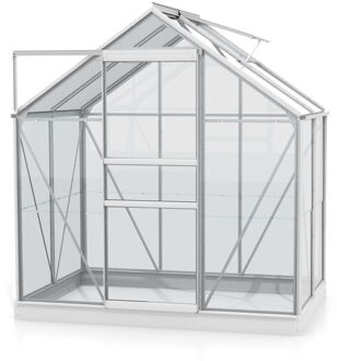 Tuinkas Planet 2500 - Veiligheidsglas 3mm - Aluminium - 195x131x207cm