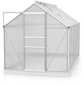 Tuinkas Planet 6200 - Polycarbonaat 6mm - Aluminium - 195x321x207cm