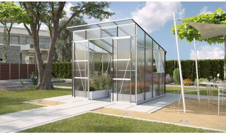 Tuinkas Playa 7600 - Polycarbonaat 6mm - Aluminium - 258x292x246cm