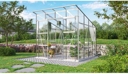 Tuinkas Playa 7600 - Veiligheidsglas En Polycarbonaat - Aluminium - 258x292x246cm