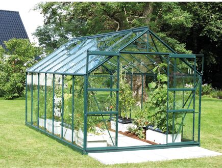 Tuinkas Uranus 11500 - Veiligheidsglas 3mm - Smaragd - 257x445x248cm