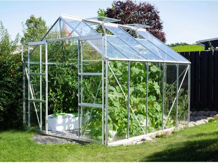 Tuinkas Uranus 8300 - Veiligheidsglas 3mm - Aluminium - 257x321x248cm