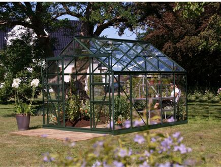 Tuinkas Uranus 8300 - Veiligheidsglas 3mm - Smaragd - 257x321x248cm