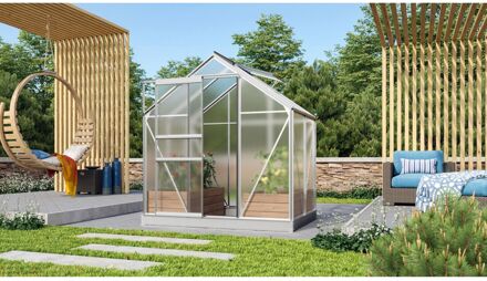 Tuinkas Venus 2500 - Polycarbonaat 4mm - Aluminium - 195x131x197cm