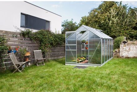 Tuinkas Venus 6200 - Polycarbonaat 4mm - Aluminium - 195x321x197cm
