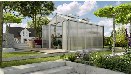 Tuinkas Zeus Comfort 10000 - Polycarbonaat 16mm - Aluminium - 258x391x250cm