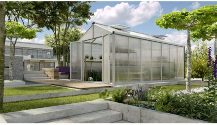 Tuinkas Zeus Comfort 13800 - Polycarbonaat 16mm - Aluminium - 258x540x250cm