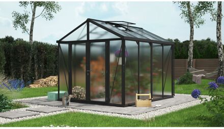 Tuinkas Zeus Comfort 8100 - Polycarbonaat 16mm - Zwart - 258x316x250cm