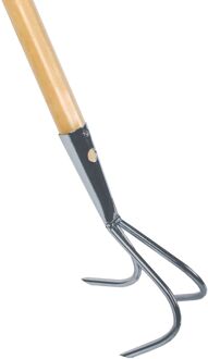 Tuinkrabber 3t - Verzinkt Staal - Houten Steel - 140cm