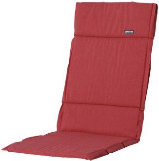 Tuinkussen Fiber De Luxe - Panama Brick Red - 125x51 - Rood