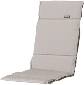 Tuinkussen Fiber De Luxe - Panama Linnen - 125x51 - Grijs