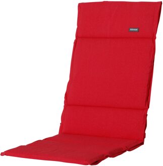 Tuinkussen Fiber De Luxe - Panama Red - 125x51 - Rood