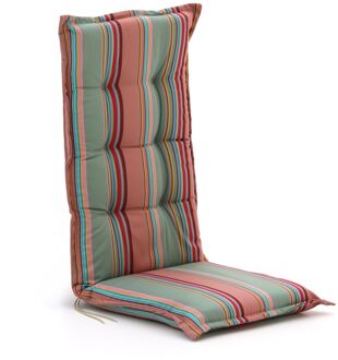 Tuinkussen hoge rug 123x50cm - Laagste prijsgarantie! Grijs