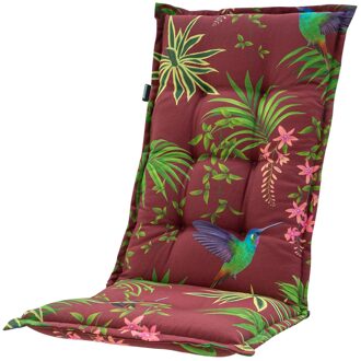 Tuinkussen hoge rug   Celeste red