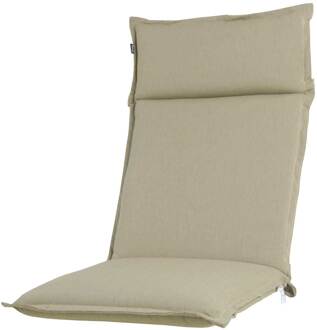 Tuinkussen hoge rug   Havana jute (Afritsbaar)