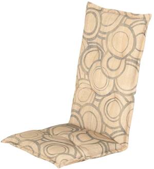 Tuinkussen hoge rug   Puck yellow