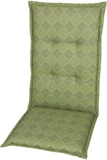 Tuinkussen hoge rug   Wellin green