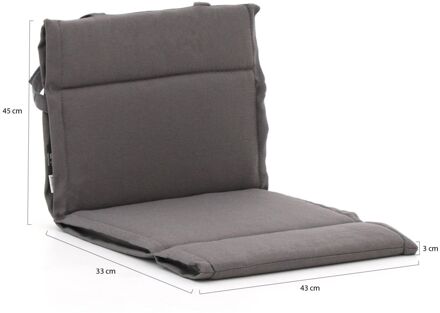 tuinkussen t.b.v. Hawaii barstoel - Laagste prijsgarantie! Grijs