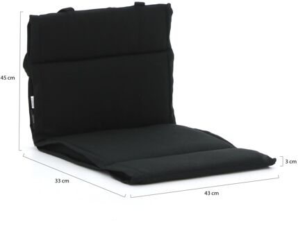 tuinkussen t.b.v. Hawaii barstoel - Laagste prijsgarantie! Zwart
