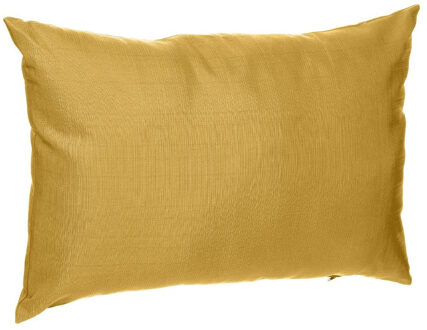 Tuinkussens - binnen-buiten - mosterd geel - 30x50x10cm