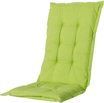 Tuinkussens Hoge Rug Panama Lime - 123x50 - groen