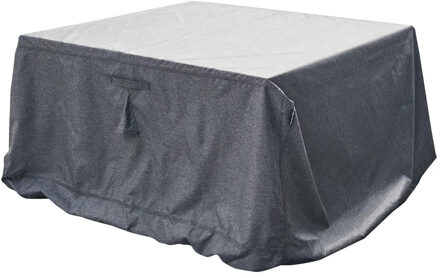 Tuinmeubel bescherm hoes Hambo - grijs - polyester - waterafstotend - 308 x 190 x 80 cm