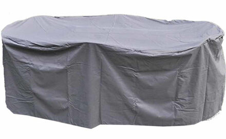 Tuinmeubelen Afdekhoes / Beschermhoes Ovaal 230 X 135 X 70 Cm - Tuinsethoezen Grijs