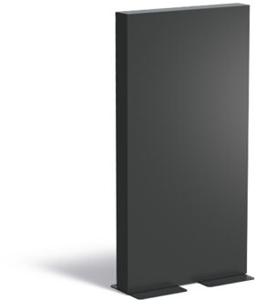 Tuinmuur aluminium 100 x 15 x h 194 cm