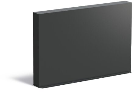 Tuinmuur aluminium 150 x 15 x h 100 cm