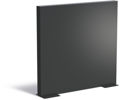 Tuinmuur aluminium 200 x 15 x h 194 cm