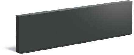 Tuinmuur aluminium 300 x 15 x h 80 cm