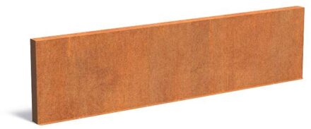 Tuinmuur cortenstaal 400 x 15 x h 100 cm