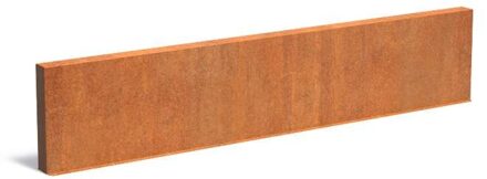 Tuinmuur cortenstaal 400 x 15 x h 80 cm