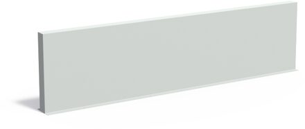 Tuinmuur polyester 400 x 15 x h 100 cm