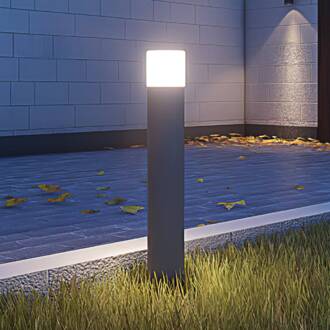 Tuinpadverlichting 400140004, hoogte 60 cm, antraciet, aluminium antraciet, wit