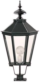 Tuinpadverlichting K7a, zwart transparant