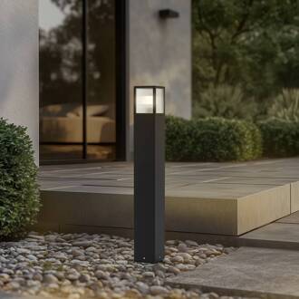 Tuinpadverlichting Klemens, 90 cm, zwart, metaal, IP54