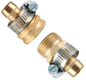Tuinslang Reparatie Mender Kit Slang Connector 3/4 Mannelijke Vrouwelijke Connector Set