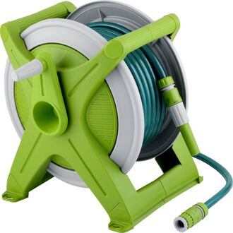 Tuinslanghaspel + Tuinslang 20m & Accessoires