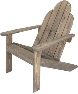 Tuinstoel Adirondack hout Bruin