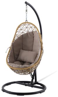 Tuinstoel Amalfi Staal/riet