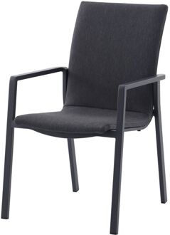 Tuinstoel Cinzia Stapelbaar Aluminium/polytext 64x56x91cm