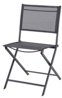 Tuinstoel Stacy Chai - Inklapbaar - Staal - Zwart