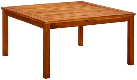 Tuintafel 85x85x45 cm massief acaciahout Bruin