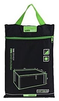 Tuintafel Beschermhoes - zwart - 115 x 165 cm - waterdicht - tafelhoes