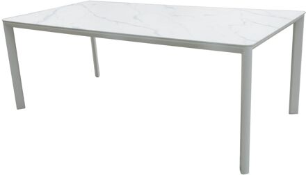 Tuintafel Ciotat Keramiek Glas/aluminium 205x100x75cm