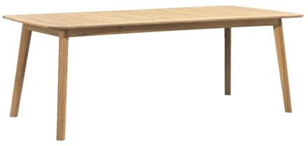Tuintafel Durance - Acacia - 76x215x100 Cm - Hout - Bruin