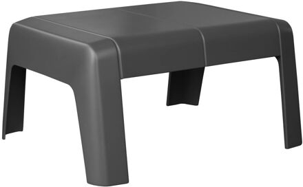 Tuintafel Halios - Kunststof - Grijs - L 58cm X B 48cm